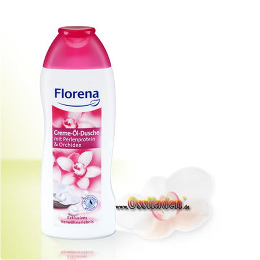 Creme-Öl-Dusche mit Perlenprotein & Orchidee (Florena)
