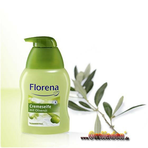 Cremeseife im Spender - mit Olivenöl (Florena)