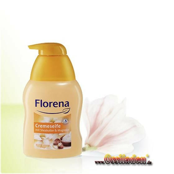 Cremeseife im Spender - mit Sheabutter & Magnolie (Florena)