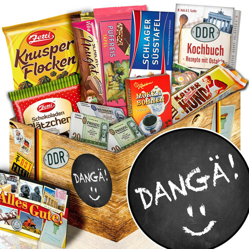 Dang?! - Geschenkset Ostpaket "Schokoladenbox M" - Ossiladen I Ostprodukte Versand