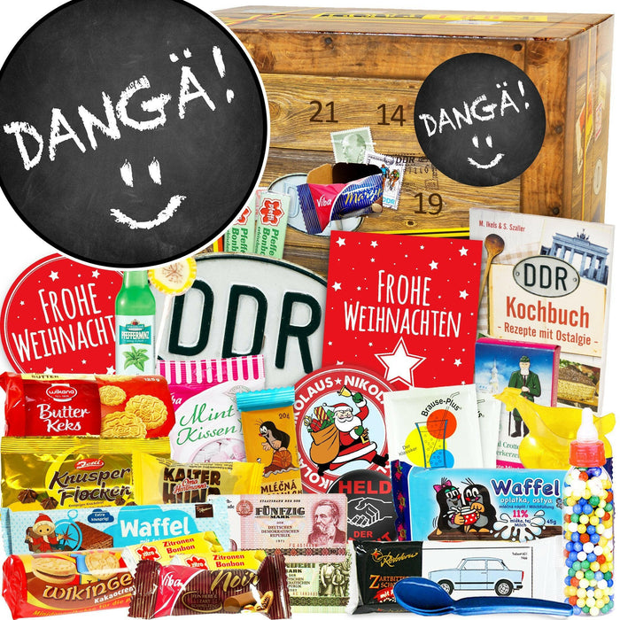 Dangä! - DDR Adventskalender - Ossiladen I Ostprodukte Versand