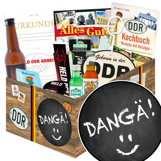 Dangä! - Geschenkset Ostpaket "Männer Box" - Ossiladen I Ostprodukte Versand