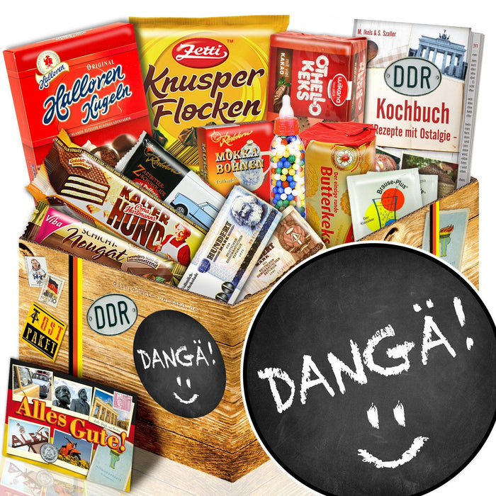 Dangä! - Süßigkeiten Set DDR L - Ossiladen I Ostprodukte Versand