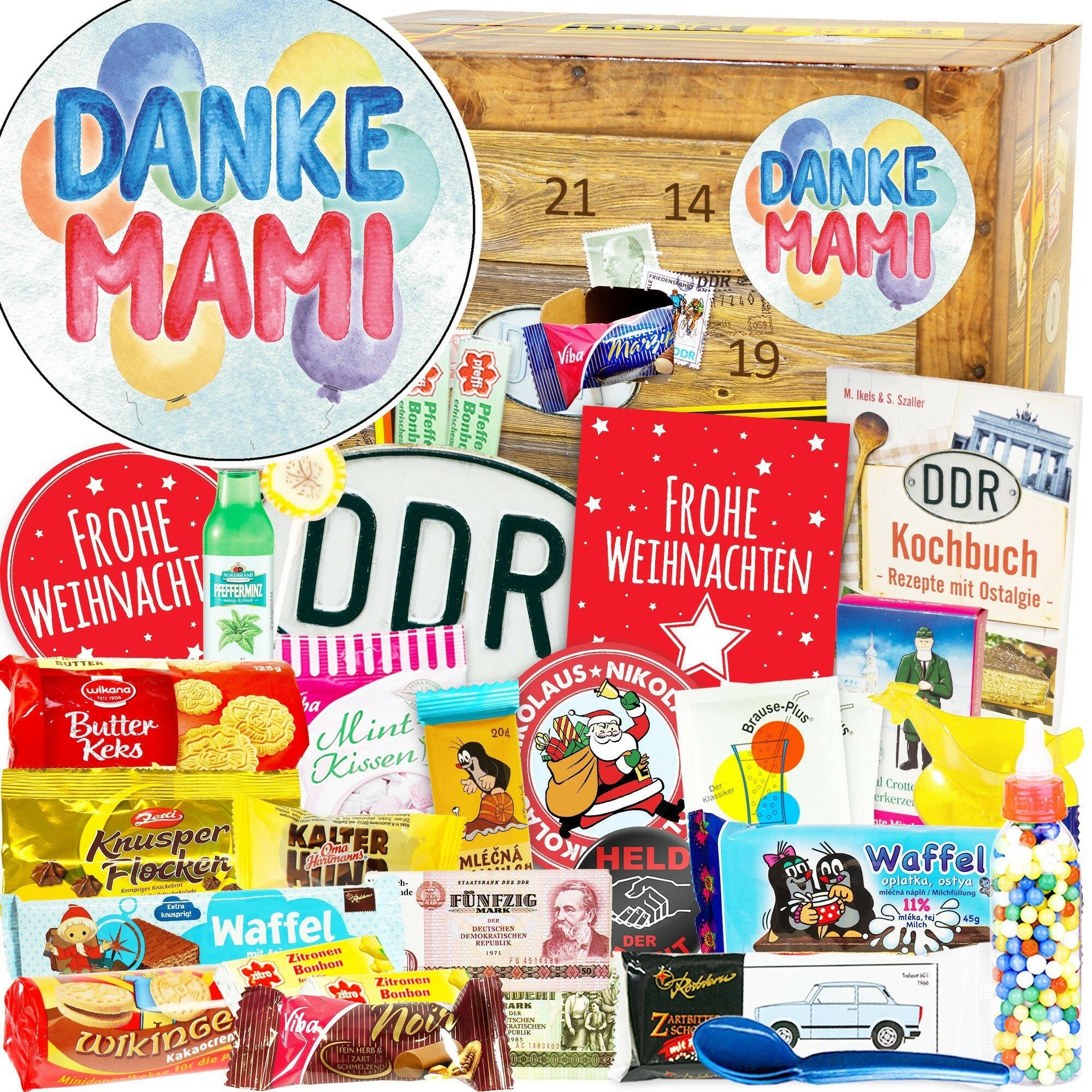 Danke Mami - DDR Adventskalender - Ossiladen I Ostprodukte Versand