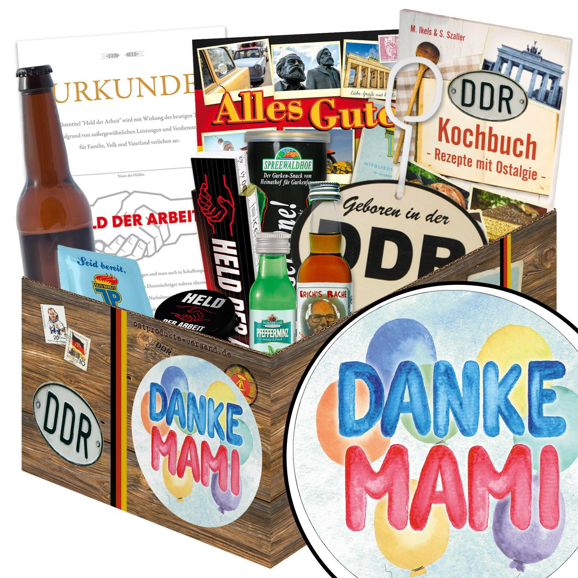 Danke Mami - Geschenkset Ostpaket "Männer Box" - Ossiladen I Ostprodukte Versand