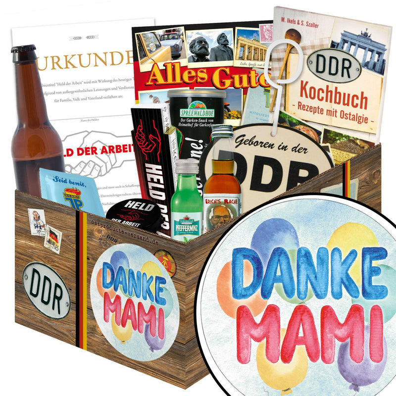 Danke Mami - Geschenkset Ostpaket "Männer Box" - Ossiladen I Ostprodukte Versand