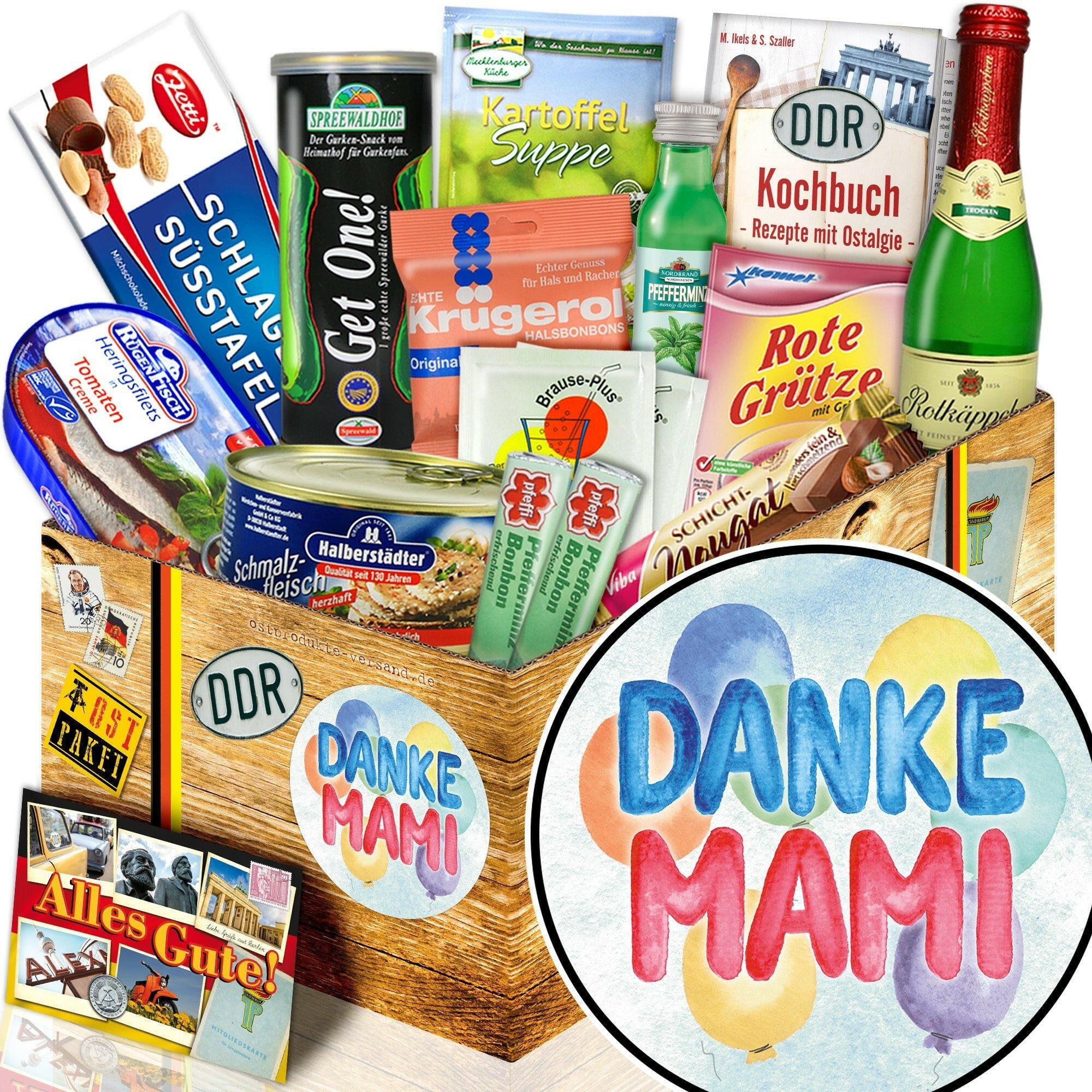 Danke Mami - Spezialitäten Set M - Ossiladen I Ostprodukte Versand