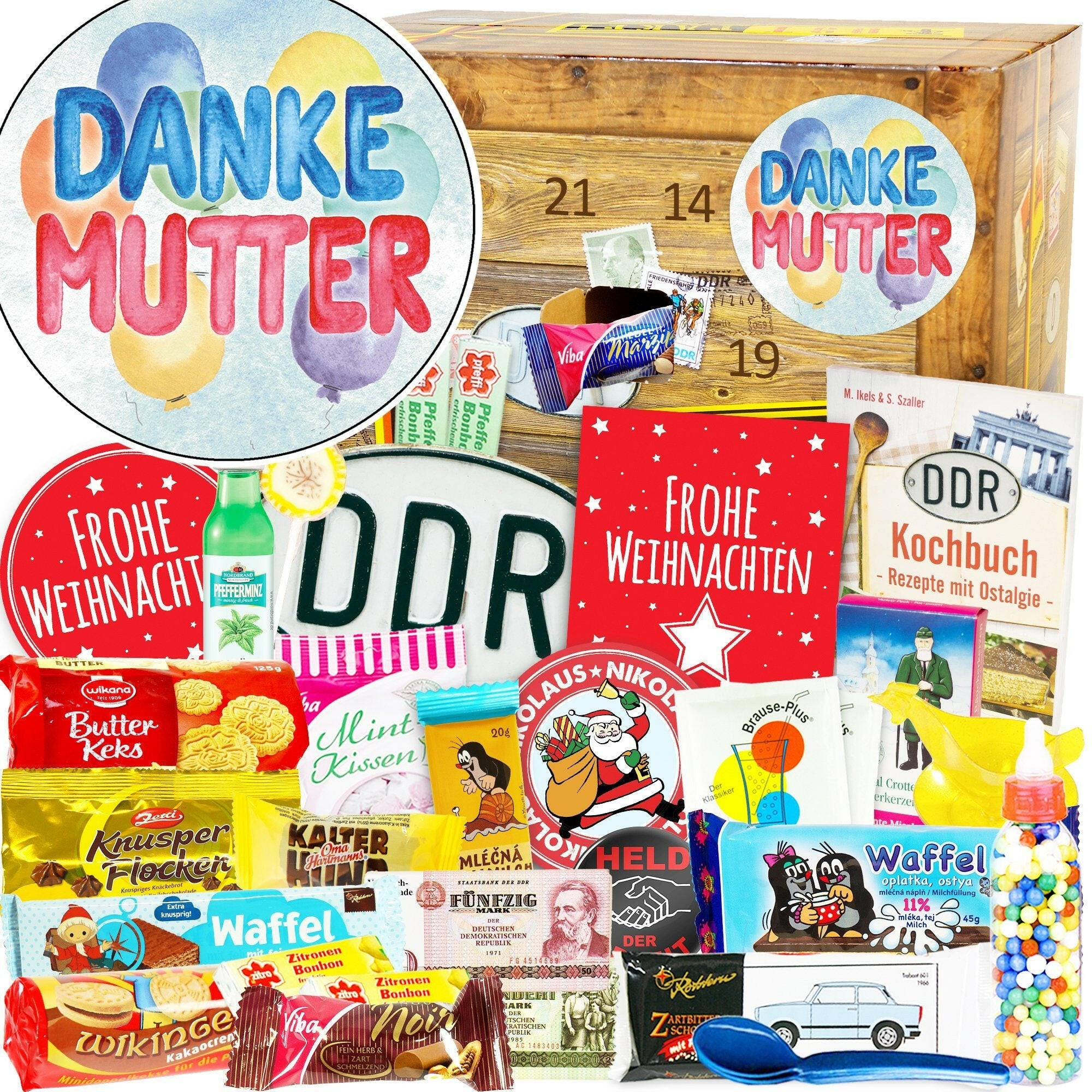 Danke Mutter - DDR Adventskalender - Ossiladen I Ostprodukte Versand
