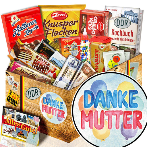 Danke Mutter - Süßigkeiten Set DDR L - Ossiladen I Ostprodukte Versand