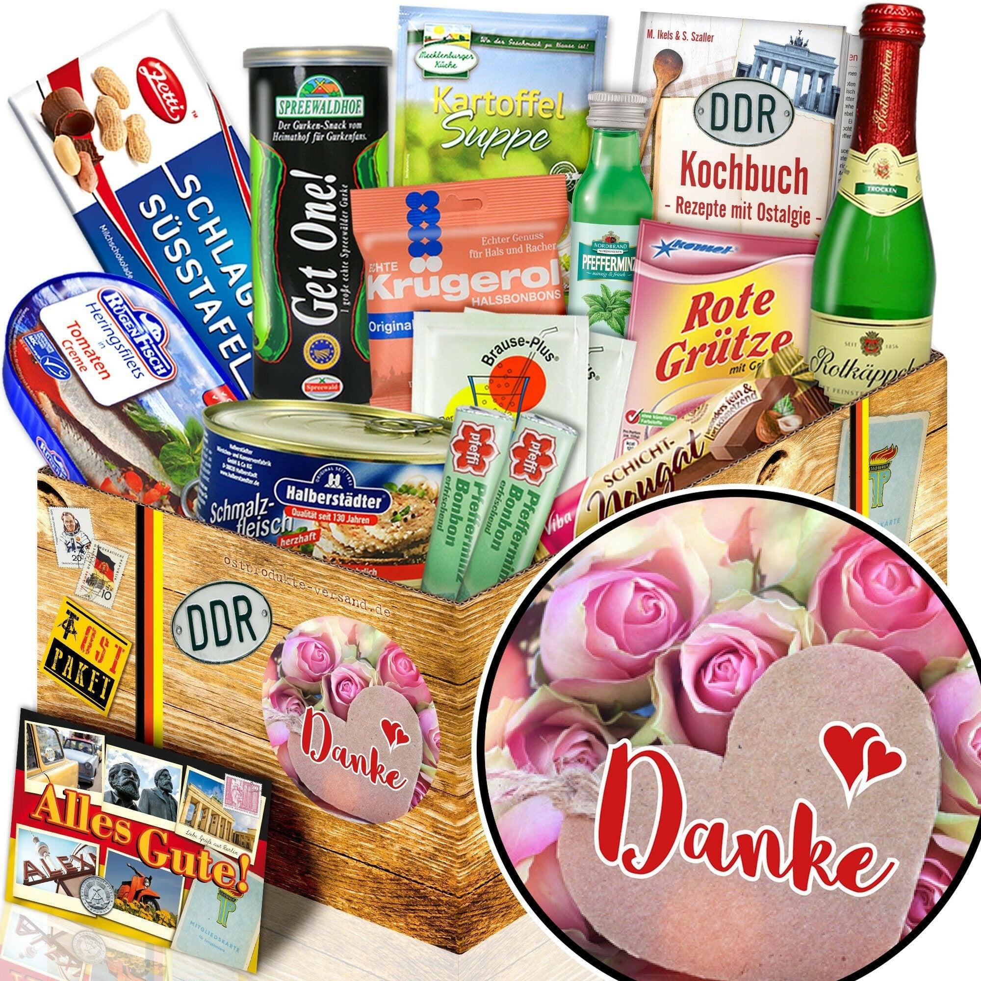 Danke - Spezialitäten Set M - Ossiladen I Ostprodukte Versand