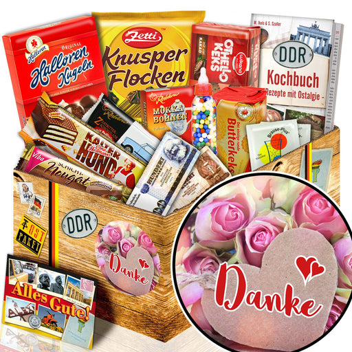 Danke - Süßigkeiten Set DDR L - Ossiladen I Ostprodukte Versand