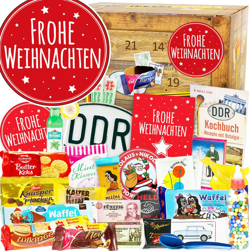 DDR Adventskalender - Frohe Weihnachten - Ossiladen I Ostprodukte Versand