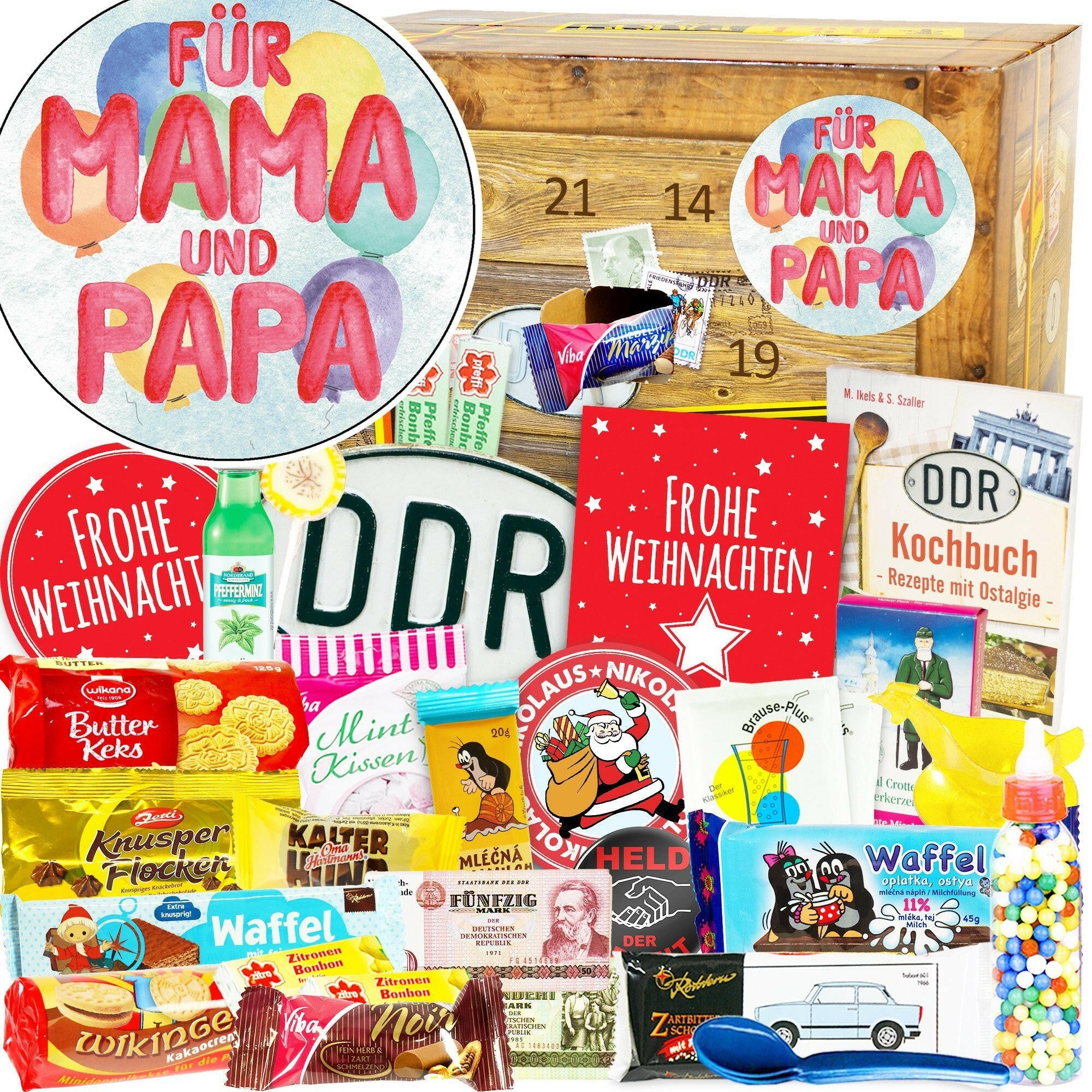 DDR Adventskalender - Für Mama und Papa - Ossiladen I Ostprodukte Versand