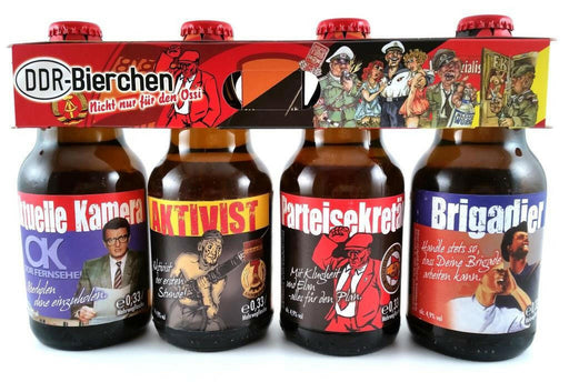 DDR Bier im witzigen Ostalgie 4er Träger Teil 1