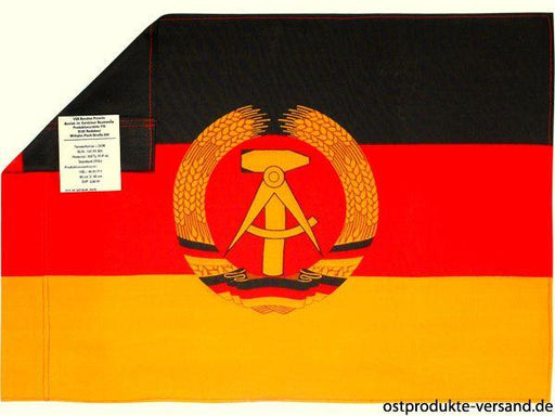 DDR Fahne, 90x150 - Ossiladen I Ostprodukte Versand