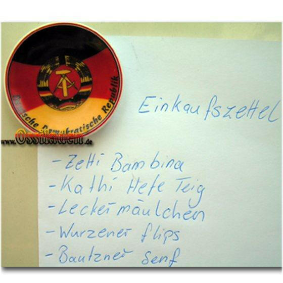 DDR Magnetzettelhalter