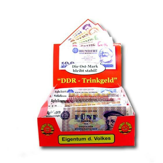 DDR - Trinkgeld - 24er Tray (Rotstern)