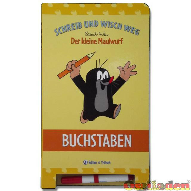 Der kleine Maulwurf - Schreib und wisch weg (Buchstaben)
