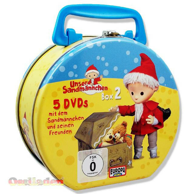 Die 2. Sandmännchen Tin-Box (5 DVD`s)