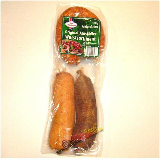 Die Thüringer Original Arnstädter Wurstsortiment
