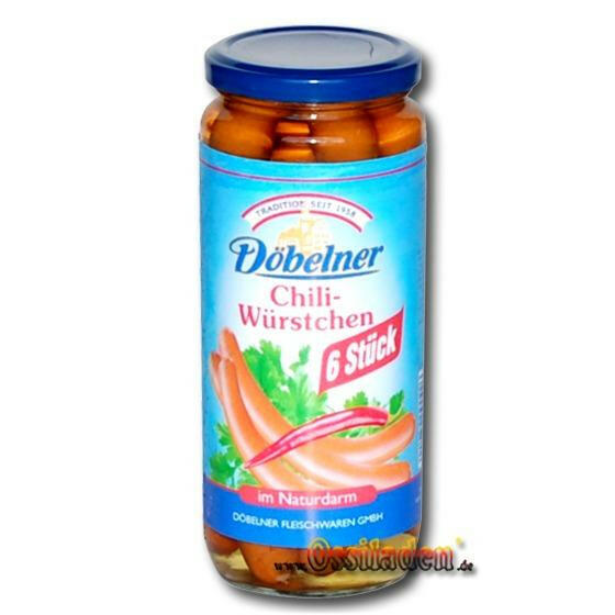 Döbelner Chili - Würstchen