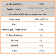 Dovgan Dorschleber in eigenem Öl 115g - Ossiladen I Ostprodukte Versand