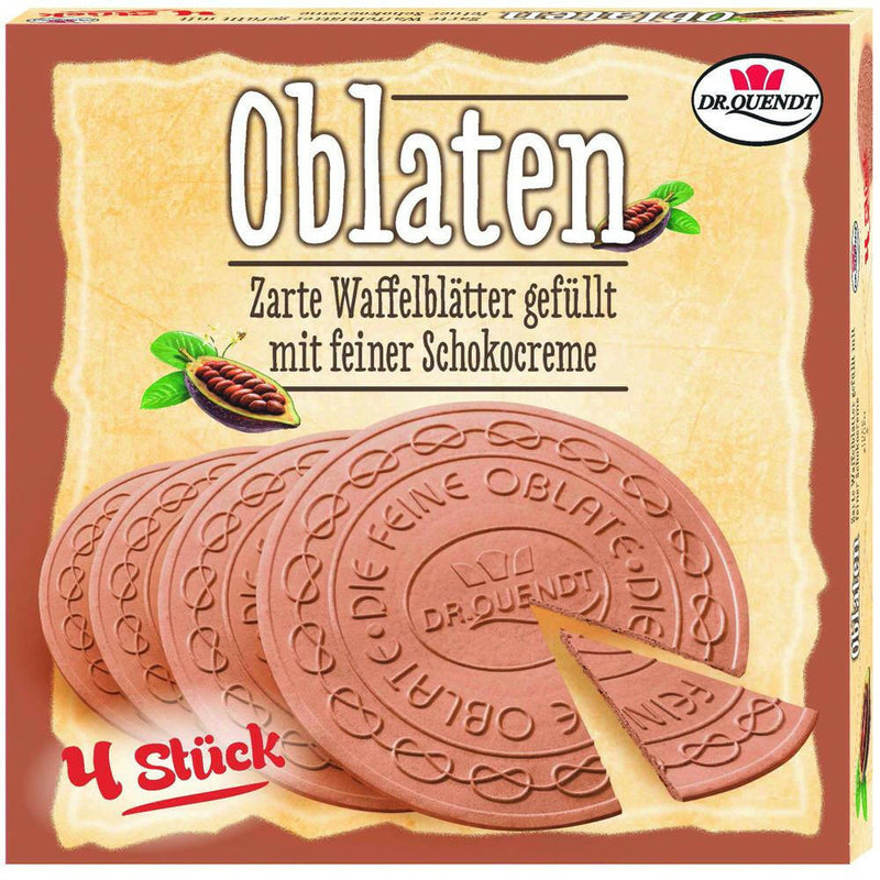 Dr. Quendt Karlsbader Oblaten Schokocreme, 150g - Ossiladen I Ostprodukte Versand