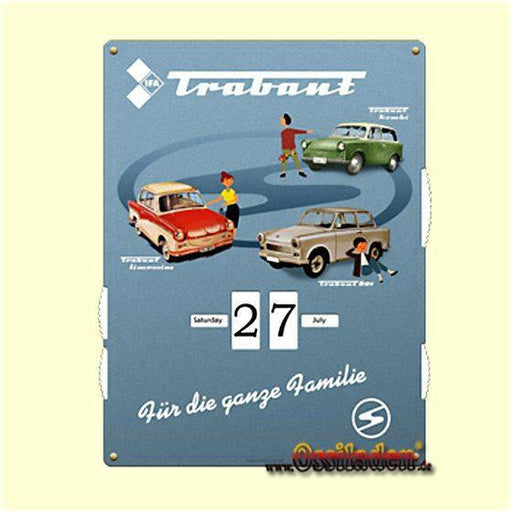 Drehkalender Trabant