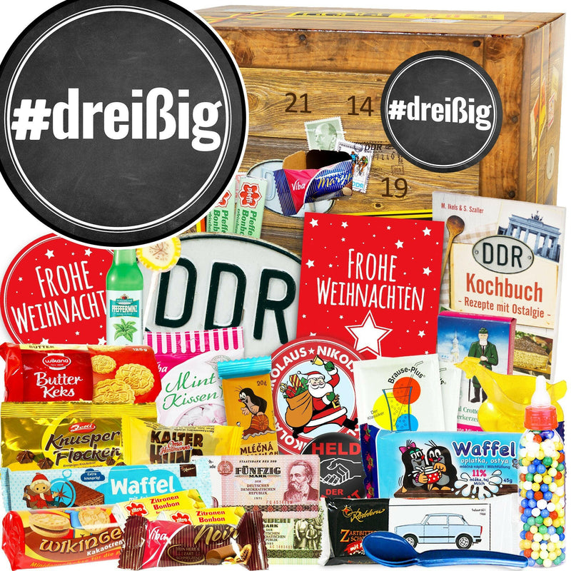 #dreißig - DDR Adventskalender - Ossiladen I Ostprodukte Versand