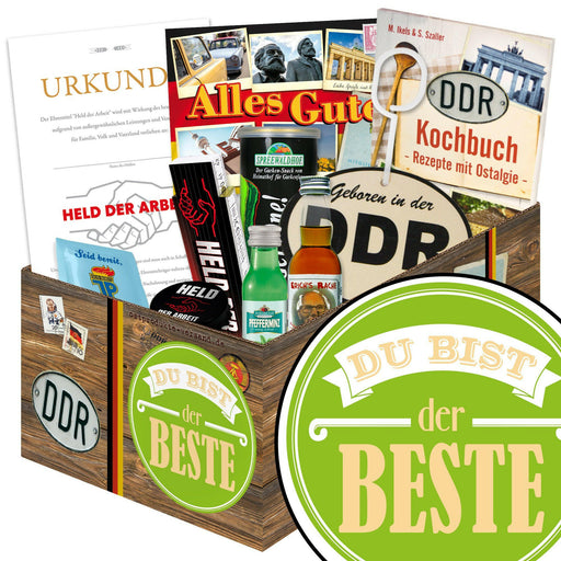 Du bist der Beste - Geschenkset Ostpaket "Männer Box" - Ossiladen I Ostprodukte Versand