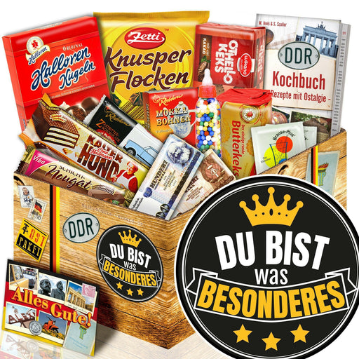 Du bist was Besonderes - Süßigkeiten Set DDR L - Ossiladen I Ostprodukte Versand