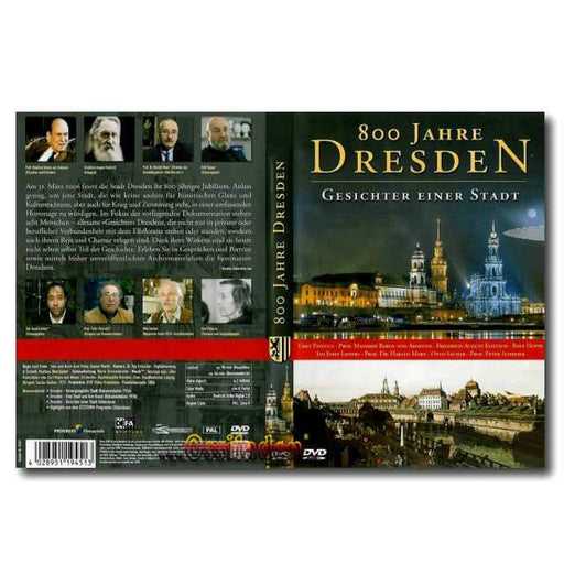 DVD - 800 Jahre Dresden - Gesichter einer Stadt
