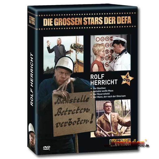 DVD - Die DEFA-Stars - Rolf Herricht (4 DVD`s)