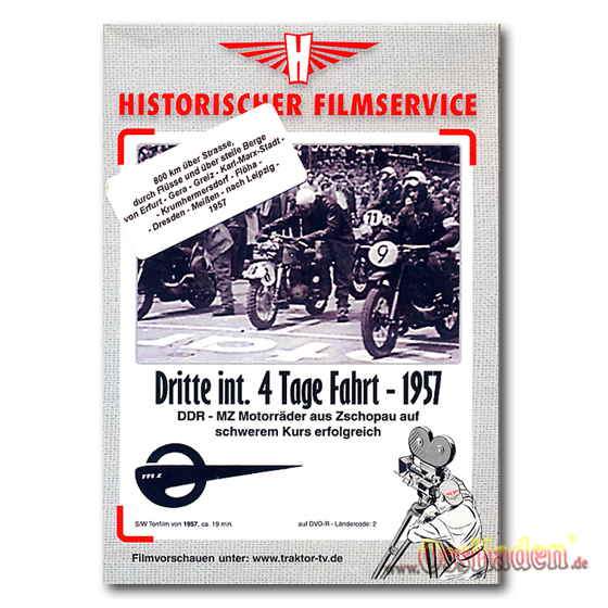 DVD - HFS - Dritte internationale 4-Tage Fahrt 1957