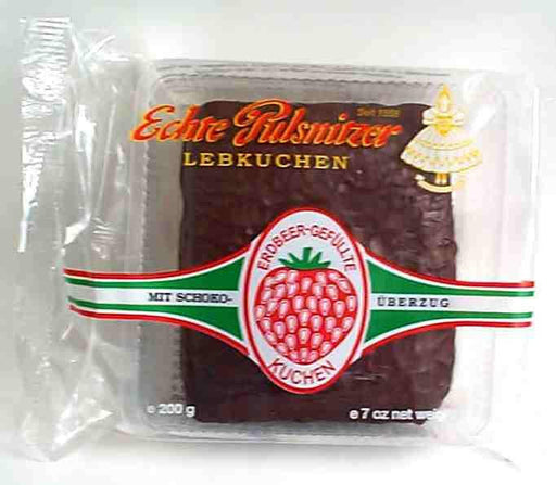 Echte Pulsnitzer Lebkuchen - Erdbeer-gefüllte-Kuchen, 200g