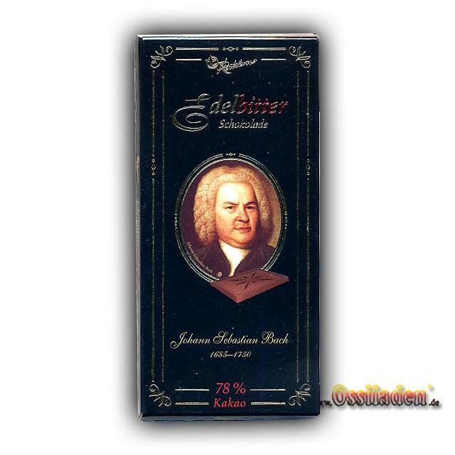 Edelbitter - 78% Kakao - J.S.Bach edit. (Rotstern)