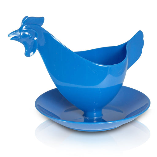 Eierbecher Huhnform blau - Ossiladen I Ostprodukte Versand