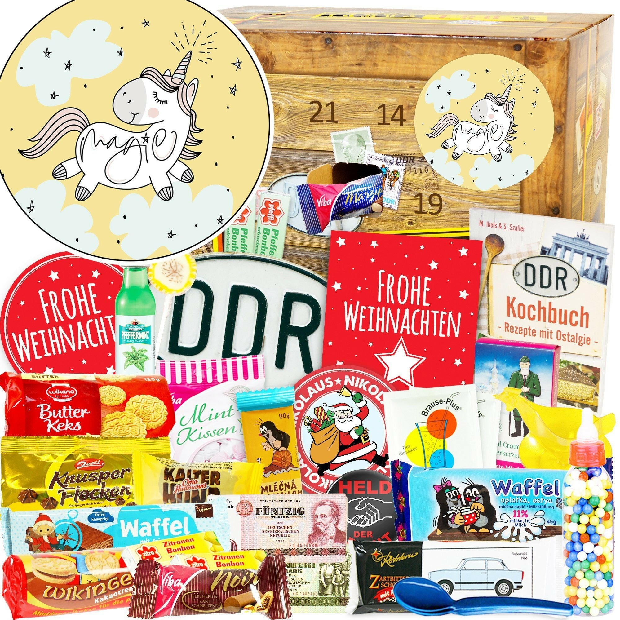 Einhorn - DDR Adventskalender - Ossiladen I Ostprodukte Versand