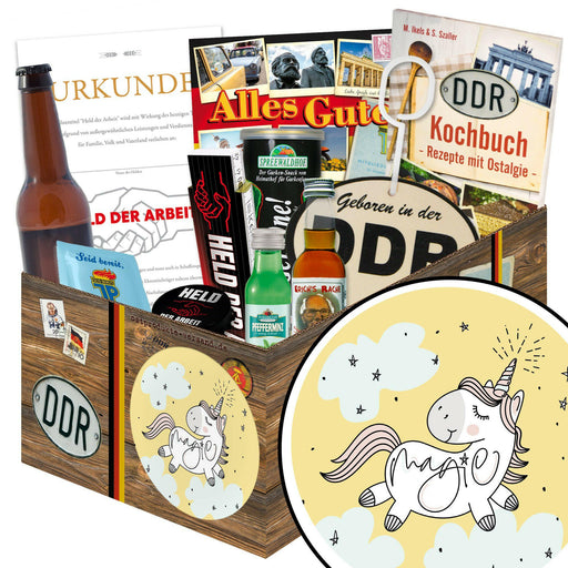 Einhorn - Geschenkset Ostpaket "Männer Box" - Ossiladen I Ostprodukte Versand