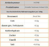 Einsiedler Fassbrause Himbeer 0.33L - Ossiladen I Ostprodukte Versand