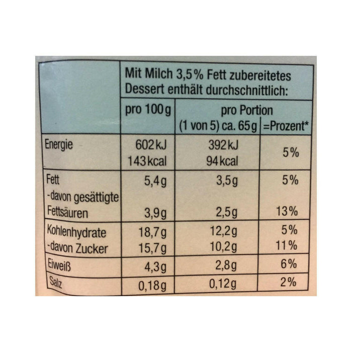 Eis & Cremedessert Schokolade Komet - Ossiladen I Ostprodukte Versand
