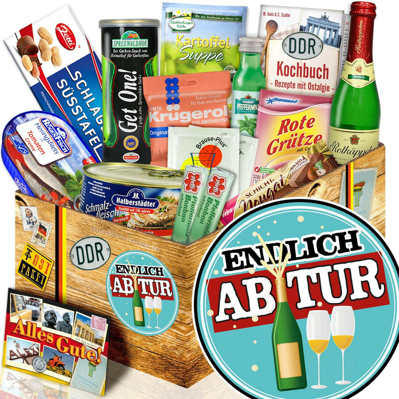 Endlich Abitur - Spezialitäten Set M - Ossiladen I Ostprodukte Versand
