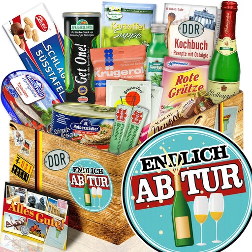 Endlich Abitur - Spezialitäten Set M - Ossiladen I Ostprodukte Versand