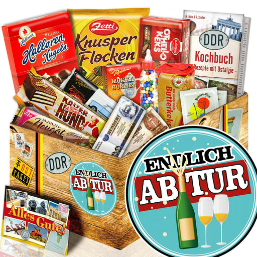 Endlich Abitur - Süßigkeiten Set DDR L - Ossiladen I Ostprodukte Versand