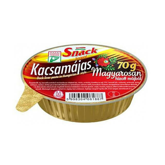 Entenleberpastete ungarische Art - Kacsamájpástétom magyaros