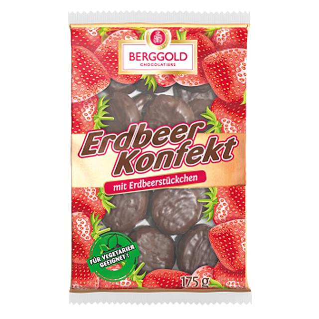 Erdbeer Konfekt 175g ( Berggold )