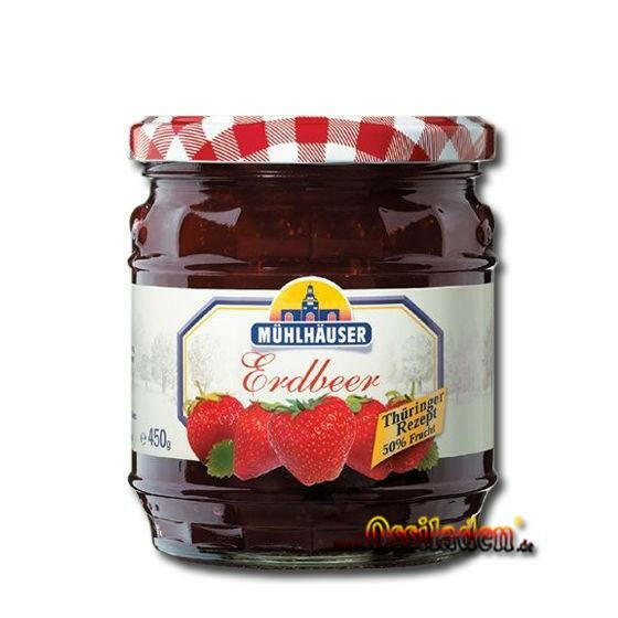 Erdbeerkonfitüre extra (Mühlhäuser)