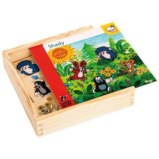 Erstes Puzzle kleiner Maulwurf "