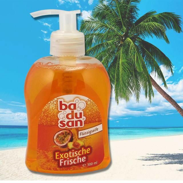 Exotische Frische Flüssigseife 300ml Badusan