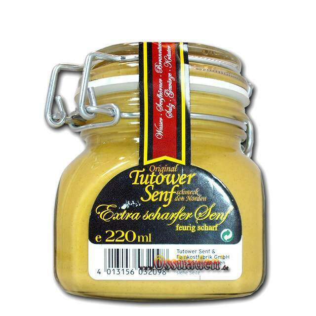 Extra scharfer Senf (Tutower Senf)